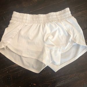 White Athleta Shorts